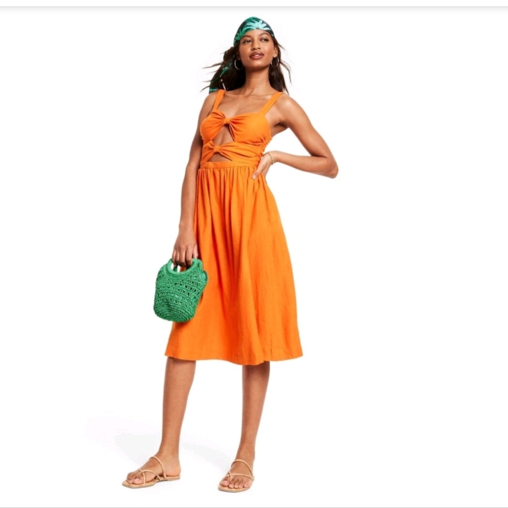 Fe Noel x Target Women's Double Cut-out Midi Dress
